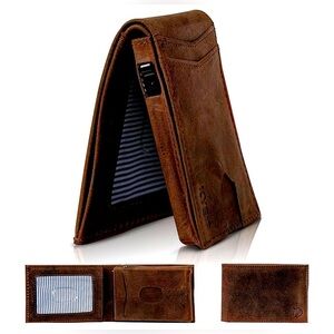 Premium Handmade Brown Leather Wallet